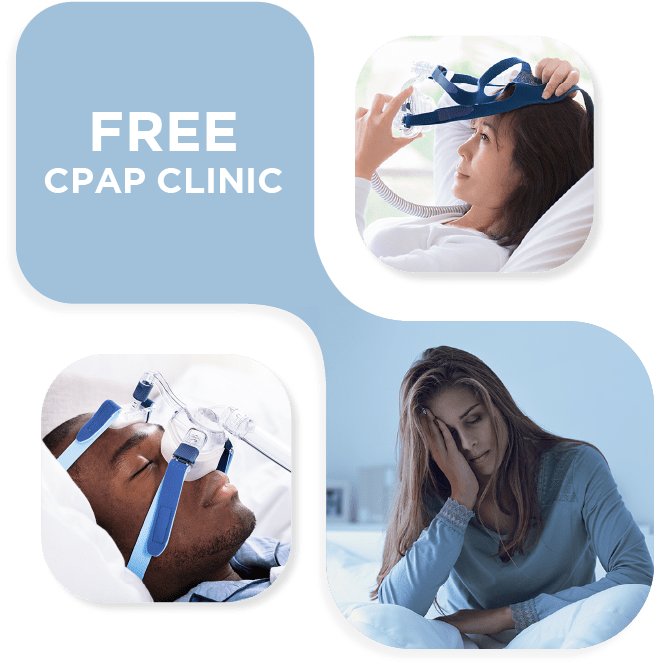 Hayat's Free CPAP Clinic logo pics